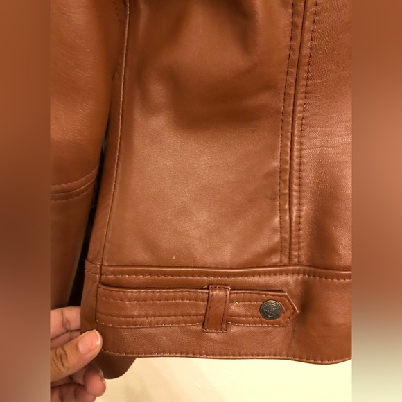 Original Leather jacket. NEVER worn! - Picture 5 of 8